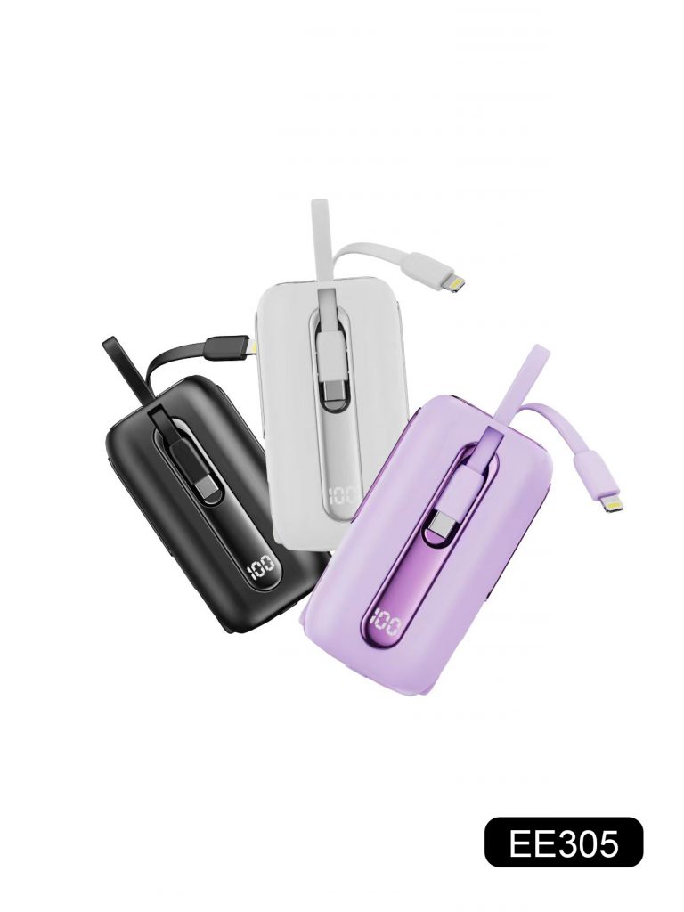 Power Bank with Bluetooth headphones