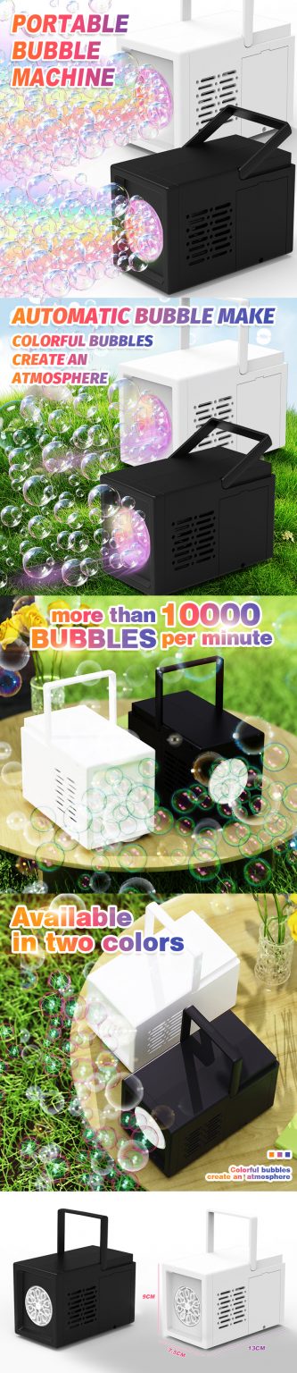 Portable Bubble Machine – TE BigData