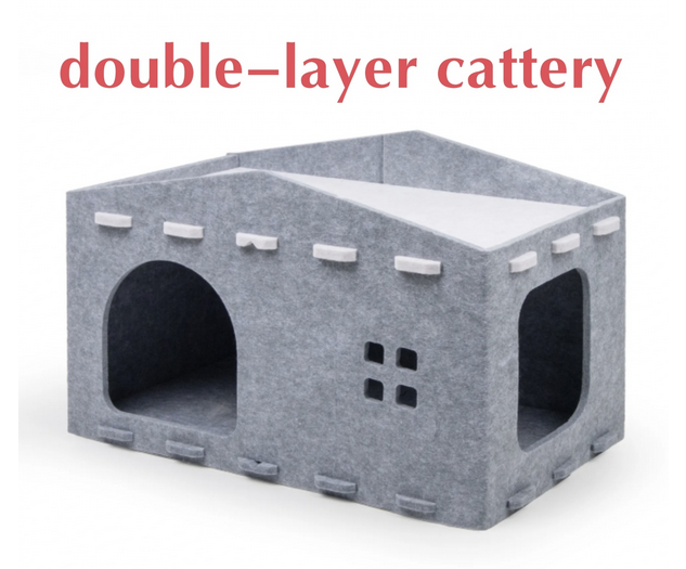 Double-layer Pet House