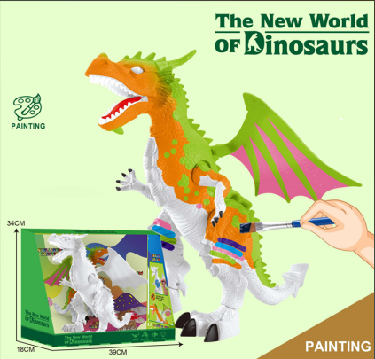 Electric Dinosaurs Painting Kit